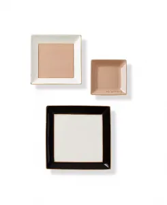 Набор из 3-х подносов Make it pop Kate Spade, white