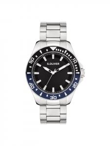 s.Oliver Современные и вневременные наручные часы в серебристом цвете