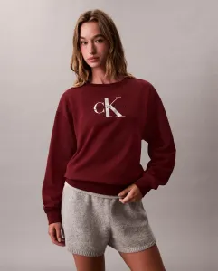 Женская толстовка с логотипом Calvin Klein Jeans, красный
