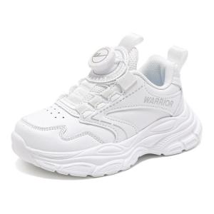 Износостойкие детские повседневные кроссовки Kids' WARRIOR, белый
