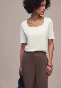 Простая футболка Street One, Weiß