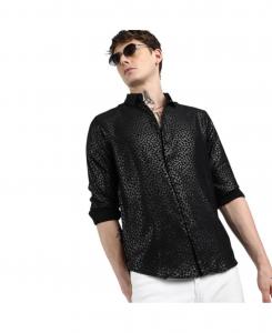 Мужская рубашка Onyx Black Pavement Shirt Campus Sutra, Black