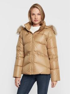 Пуховик стандартного кроя Calvin Klein, бежевый