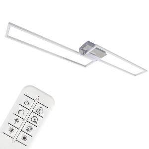 Светодиодный потолочный светильник Briloner Frame, поликарбонат/сталь - 1-пламенный