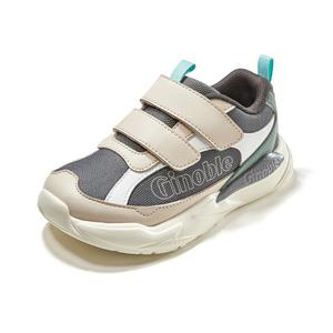 Низкие кеды для малышей GINOBLE, серый/бежевый/белый/зеленый