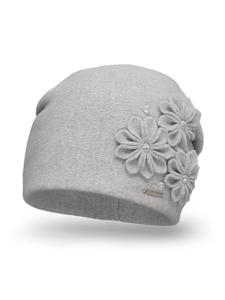 Шапка Vivisence 7053, светло-серый