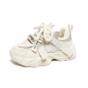 Tide Attack Детские повседневные кроссовки, экрю