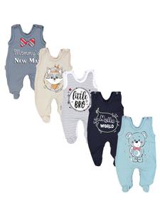 Комбинезон TupTam, бежевый/синий