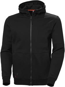 Толстовка Helly-Hansen Evo Zip с капюшоном - мужская, легкая, водостойкая, дышащая ткань, для активного отдыха Helly Hansen, 991 Black
