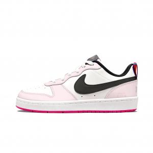 Nike Женские легкие низкие скейтбордные кроссовки Court Borough GS Black Berry Pink