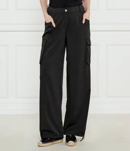 Брюки карго женские Liu Jo Sport свободного кроя, черный