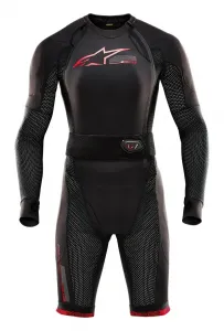 Система подушек безопасности Tech-Air 10 Race Alpinestars, черный/красный