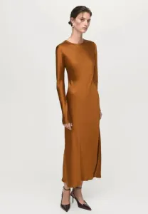 Длинное платье Mango, Orange