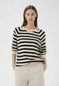 Футболка с принтом madieiw Inwear, Black Whisper White Stripe