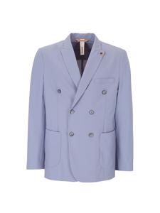Пиджак стандартного кроя Distretto12, светло-голубой