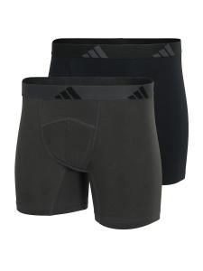 Боксеры ADIDAS SPORTSWEAR  Active Flex Cotton Ergonomic, темно-серый/черный