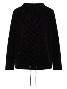 Рубашка с длинными рукавами черного цвета Cecil