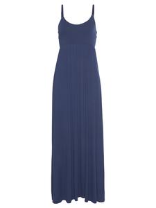 Длинное платье LASCANA, темно-синий