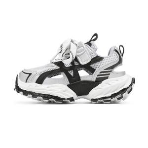 Нескользящие, дышащие, легкие, амортизирующие, низкие детские кроссовки для активного отдыха SUPEREDGE, серый