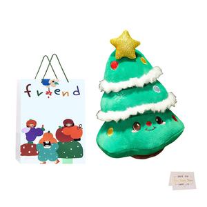 Мягкая игрушка Whoops Cute Capybara AOAOXIONG, 16cm Christmas Tree+High-End Shopping Bag