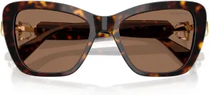 Женские солнцезащитные очки Swarovski Sk6018 Butterfly, Havana/Dark Brown