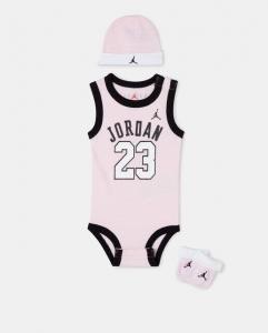 Комплект из 3 предметов для девочки, розовый Jordan, розовый