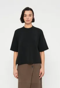 Футболка-Поло самозанятый, базовая футболка Selected, Black