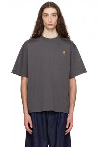 Хлопковая футболка S' Sacai, мультиколор