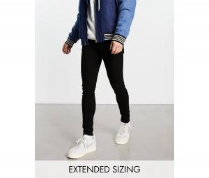 Черный спрей ASOS DESIGN на джинсах Power Stretch