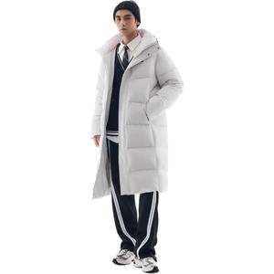 ANTA Спортивная куртка пуховик мужская песочный серый, Sand Grain Gray