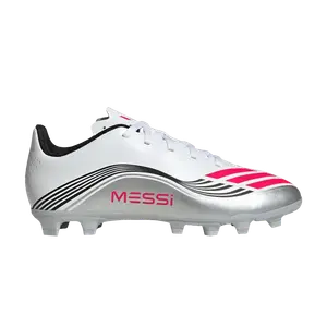 Бутсы adidas Messi Adizero F50 Club FG MG K 'Prestig10 Pack', белый