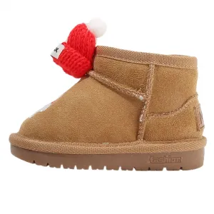 Теплая обувь для малышей (для младенцев и малышей) MAIBUXIONG, коричневый