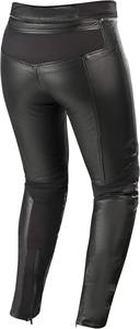 Женские кожаные брюки Alpinestars Vika v2 - черные, Black