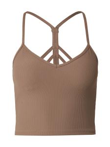 Спортивный топ Aim'n, коричневый