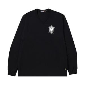 Куртка BAPE Mr. Bathing Ape Golf V Neck Pullover Windbreaker, Black