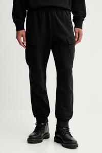 Хлопковые спортивные штаны G-Star, черный