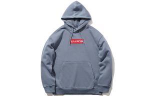 Толстовка LiNing унисекс, цвет «Кремень», flint stones синий