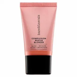 Сияющие румяна и бронзер Complexion Rescue Blonzer Bareminerals, цвет kiss of rose