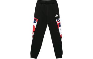 Детские трикотажные спортивные штаны Adidas, черный