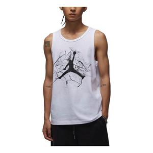 Жилеты графические майки азиатские размеры Air Jordan, белый