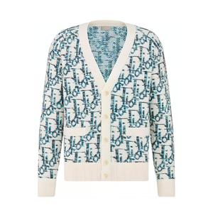 DIOR Свитер мужской синий