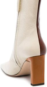 Женские ботильоны FSJ, с квадратным закрытым носком, на высокой массивной платформе, стиль милитари, с застежкой-молнией, праздничные туфли, размер 4-15 US, Wine Red