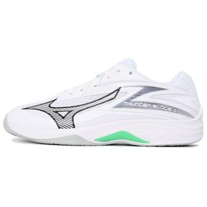 Mizuno Кроссовки для волейбола THUNDER BLADE Z с амортизацией и износостойкостью, унисекс, белые, черные
