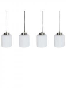 Beliani Подвесные светильники CAUDELO в черно-бело-латунном исполнении - (Ш) 80 x (В) 110 x (Д) 14 см