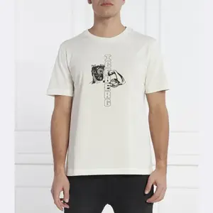 Футболка стандартного кроя Iceberg, бежевый