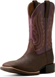 Мужские ковбойские сапоги Ariat Sport Big Country, фиолетовый/коричневый