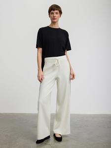 Тканевые брюки BGN, кремовый