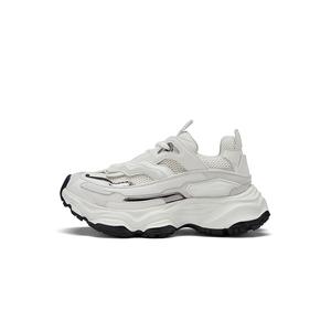 ZSBELLA Мужские белые низкие кроссовки с увеличенной амортизацией, цвет White