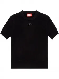 Топ M-Arga с вышитым логотипом DIESEL, черный