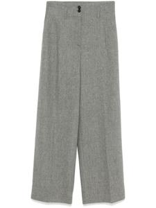 Lorena Antoniazzi брюки широкого кроя, серый
